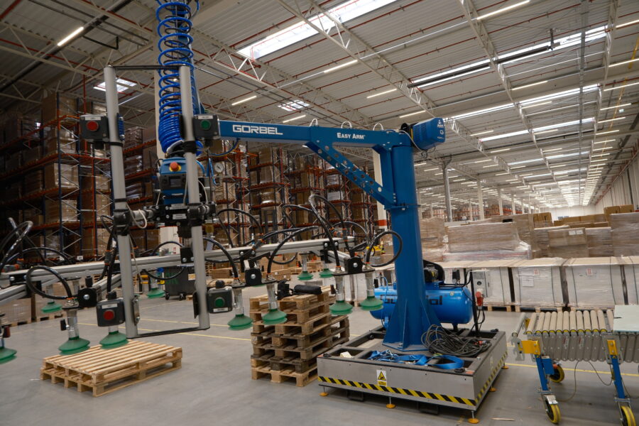 manipulator EasyArm, automatyzacja procesów magazynowych